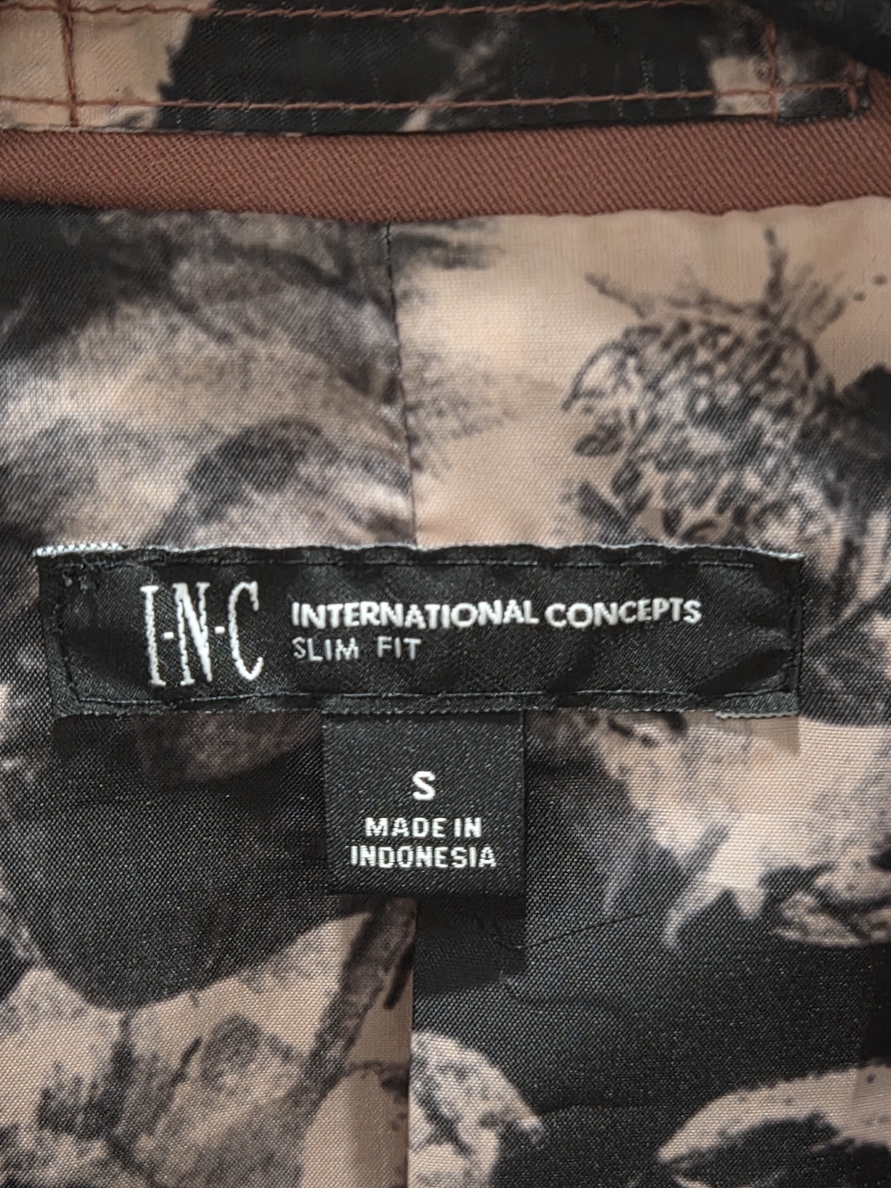 INC International Concepts Men's Dusty Rose Blazer - Picture 4 of 11